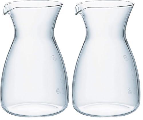 Hario Glass Decanter, 400ml (Pack of 2)