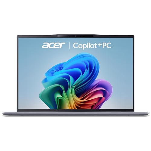 Acer Swift Go AI SFG14-01 Laptop - Qualcomm Snapdragon X Plus - 8 Core, 16GB, 1TB SSD, Integrated Graphics, 14.5 Inch Full HD, Windows 11, Gunmetal Grey