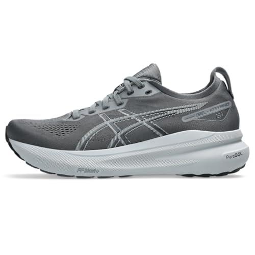 ASICS Men's Gel-Kayano 31 Running Shoes, Steel Grey/Piedmont Grey, 10.5