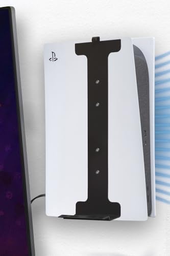 HIDEit Original PS5 Wall Mount Kit - Steel Mount for PS5 (Disc & Digital)