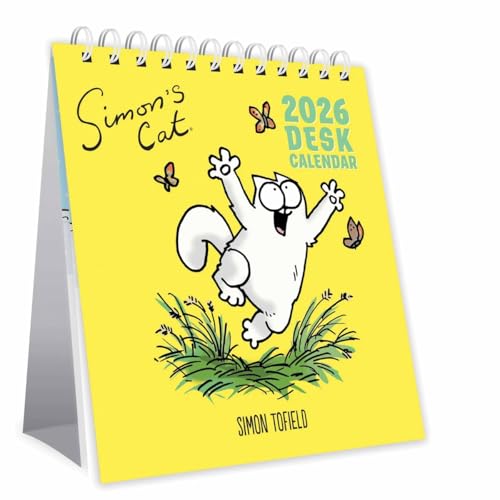 2026 Simon's Cat Desk Calendar