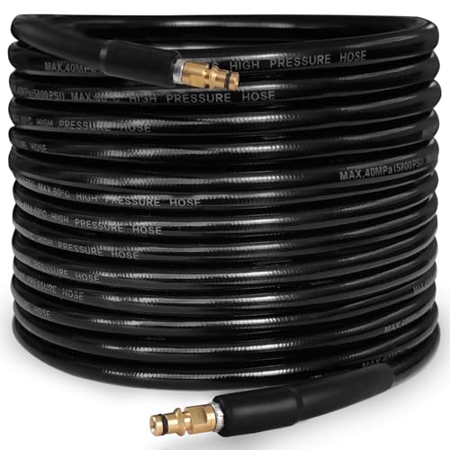 High Pressure Washer Replacement Hose for Karcher K2-K7 Series Extension Hose Drain Cleaning kit Fitting Quick Connector Black