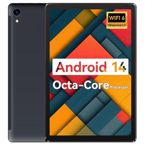 Tablet,10.1" Android Tablet with Octa-core Processor 10GB RAM 128GB ROM HD IPS Touchscreen 8H Battery, Wi-Fi 6, BT 5.0, Dual Camera, Google Tablets 2024