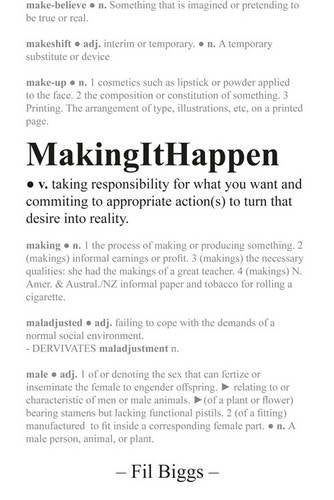 Making It Happen