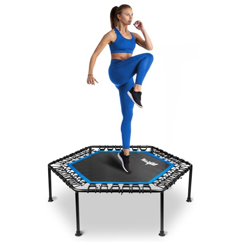 Metal - Hexagon Fitness Trampoline - Without Handle