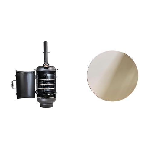 smoker and pizza stones