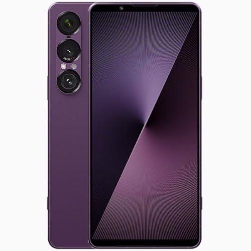Sony Xperia 1 VII - 6.5 Inch 19.5:9 FHD+ HDR OLED 120Hz, Triple Lens with Ultra Wide Angle Lens, 3.5 mm Audio, Android 15, IP65/68, Dual SIM, Orchid Purple
