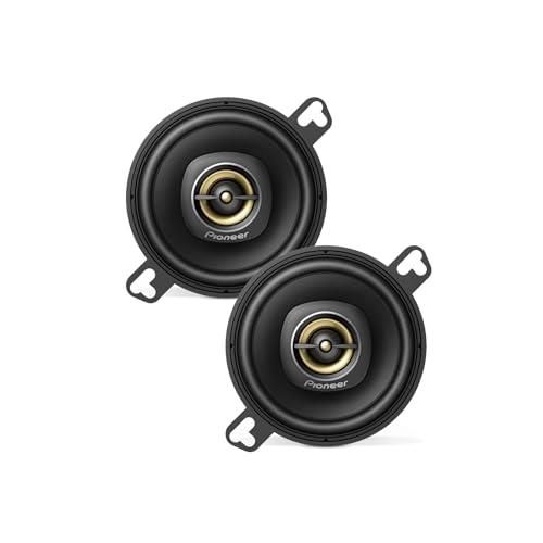 PIONEER TS-A879 A Series 3-1/2” 2-Way, 450 W Max Power, 25mm Tweeter – Coaxial Speaker (Pair) Black
