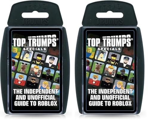 Top Trumps The Independent and Unofficial Guide to Roblox - Card Game - Fun, Educational, Gaming (Pack of 2)