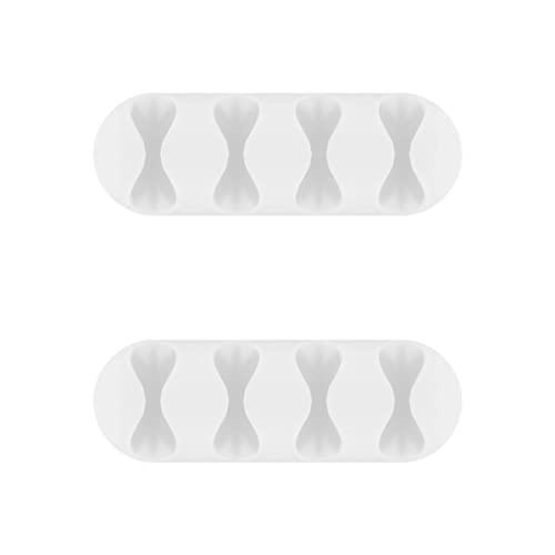 Goobay Cable Management 4 Slots, White