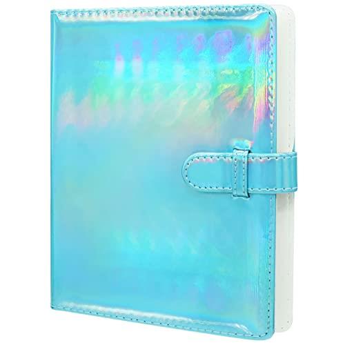 Hapeper 128 Pockets Photo Album Compatible with Fujifilm Instax Mini 12 11 9 8 90 70 40 Instant Camera Films and 2x3 Inch Photo Paper (Bright Blue)