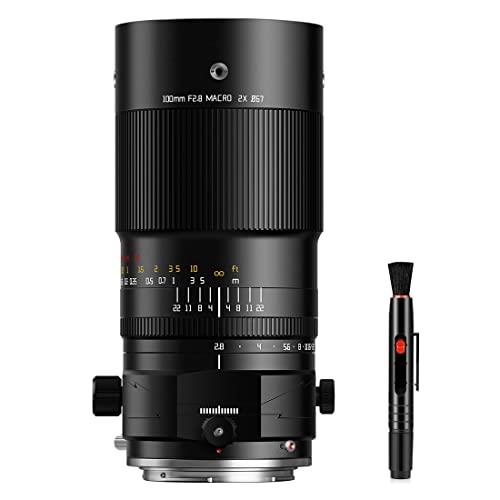 TTartisan 100mm F/2.8 2X Ultra Macro Tilt-Shift Lens, Compatible with Full-Frame Canon RF-Mount Mirrorless Cameras EOS-R RP R5 R6 R6II