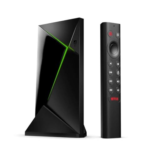 NVIDIA Shield TV Pro | 4K HDR Streaming Media Player, Dolby Vision, 2X USB, Compatible with Alexa (Shield Stand Sold Separately)
