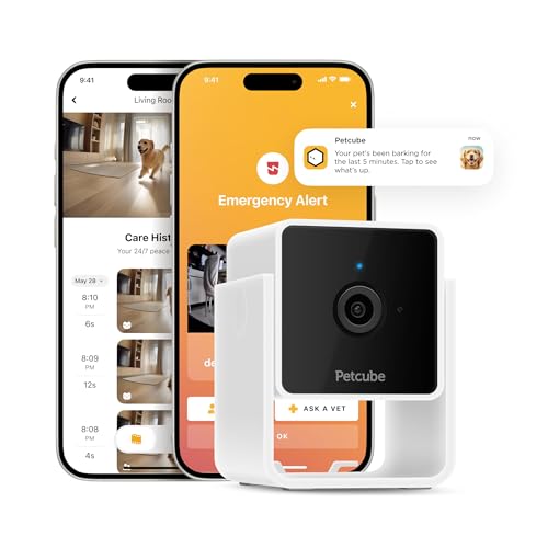 Petcube Pet Camera, White