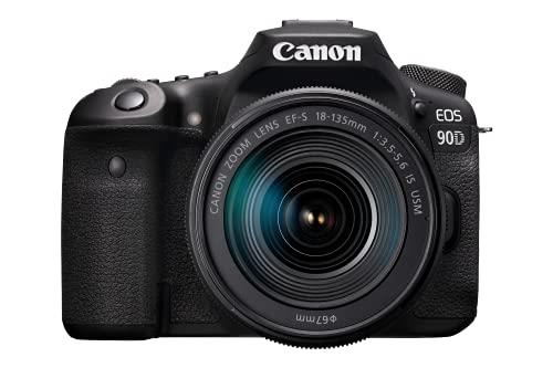 Canon EOS 90D DSLR with EFS 18-135mm f/3.5-5.6mm IS STM Lens - AU version
