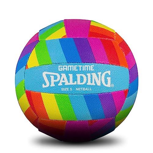 Spalding Gametime Netball - Rainbow - Size 5