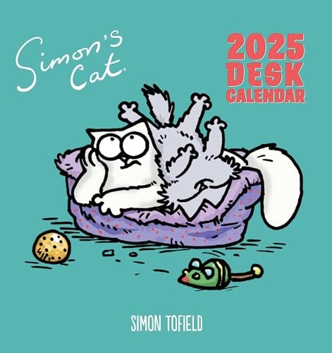 2025 Simon's Cat Desk Calendar