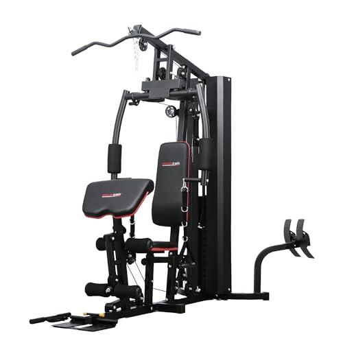 Powertrain JX-89 Multi Station Home Gym 68kg Weight Cable Machine
