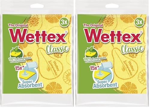 Vileda Wettex Classic Sponge Cloth 6 Pack