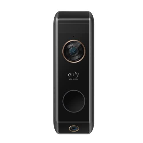 eufy Security Video Doorbell S330, 2K HD Video Doorbell, HD Security Camera, Battery-Powered Add-On, Dual Motion Detection, Package Detection, Family Recognition, No Monthly Fee, Motion Alerts