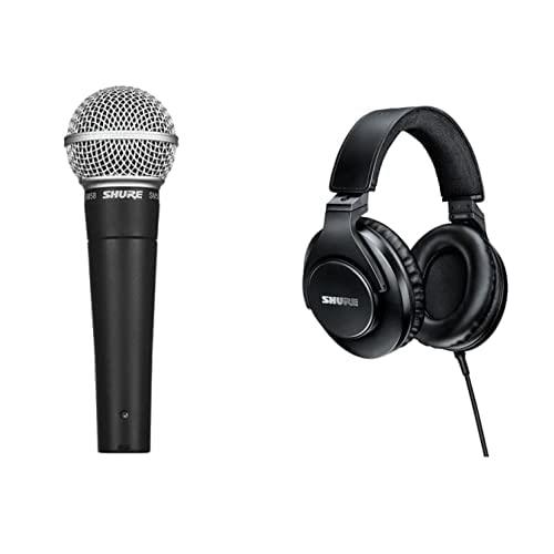Shure SM58 Microphone + SRH440A Studio Headphone Bundle