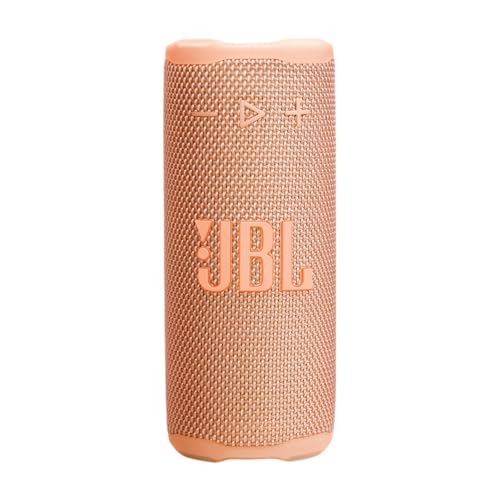 JBL Grip, Bold JBL Pro Sound, Up to 14 Hours of Playtime, Ambient Light, Waterproof, dustproof, and Drop-Proof, Recycled Plastic and Fabric, Plus FSC Certified Paper Packaging, Orange