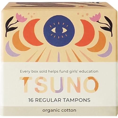 Tsuno Organic Cotton Tampons 16 Regular