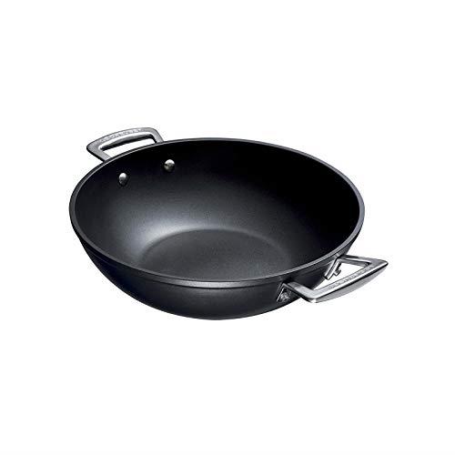 Le Creuset Toughened Non-Stick Wok Pan, 32 cm