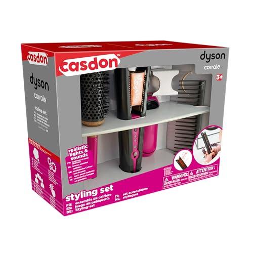 Casdon Dyson Corrale Toy Hair Straightener Styling Set Grey