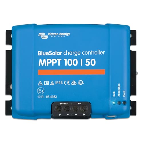 Victron Energy BlueSolar MPPT 12/24-Volt 50 amp 100 PV Input Solar Charge Controller