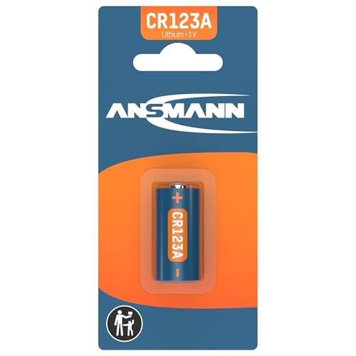 Ansmann CR123A-BP1 3V 1500mAh Photographic Lithium Battery