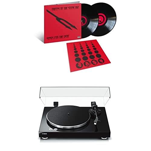 Yamaha TT-S303 Black Turntable and Queens Of The Stone Age - Songs For The Deaf [Bundle]