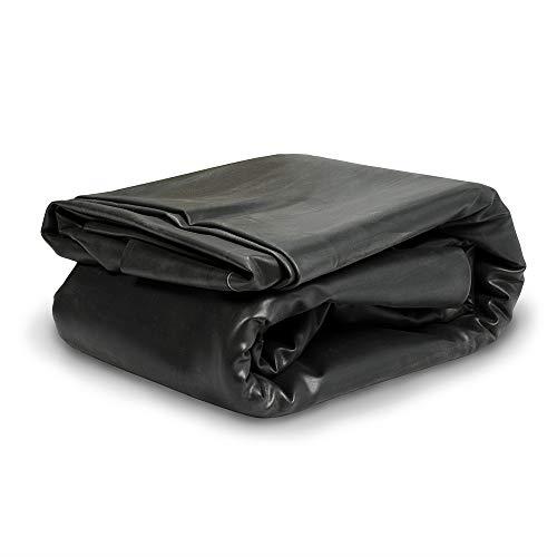 Aquascape 5 x 10 feet, 50 sq ft PRO Grade 45 MIL EPDM Fish-Safe Pond Liner, 10-ft x 5-ft, Black