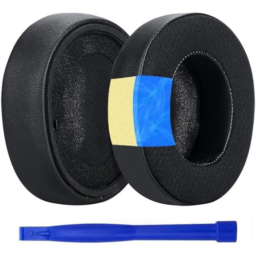 Cooling-Gel Replacement Ear Pads for SteelSeries Arctis Nova Pro Wireless/Nova Elite Headphones Earpads, K KISHOMY Noise Isolation Earmuffs Comfortable Ear Cover Cushions, Added Thickness (Black)