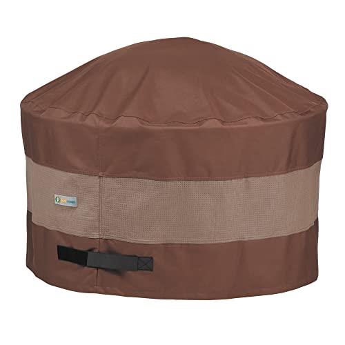 Duck Covers Ultimate Waterproof 44 Inch Round Fire Pit Cover, Outdoor Firepit Cover
