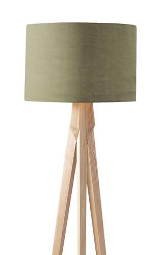 Emotive Collection Sage Linen Lampshade, 20 cm Diameter x 20 cm Height