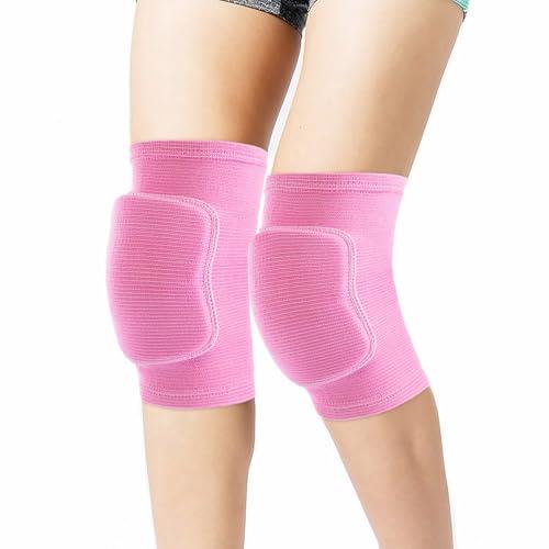 YICYC Volleyball Knee Pads for Dancers, Soft Breathable Knee Pads for Girls Women Men Youth Kids Knees Protective, Knee Brace for Volleyball Football Danceing Yoga Tennis Running Cycling Fitness