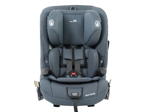 Britax Safe-n-Sound Maxi Guard Grey, Forward Facing Harnessed Car Seat, in-Built Harness, Easy Adjust Headrest, 6 Months – 8 Years (8029)