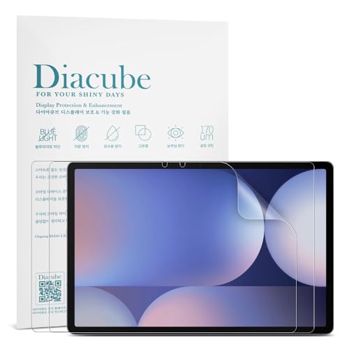 Diacube 2-Pack Anti Glare Screen Protector with Blue Light Filter For Samsung Galaxy Tab S11 Ultra 14.6 inch, Anti-Glare Matte PET Film, Anti-Fingerprint, High Touch Sensitivity, Easy Installation
