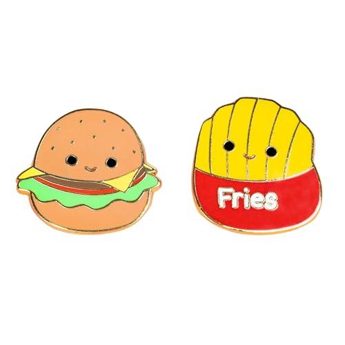 Squishmallows - Pin Badges Carl and Floyd - 1.5 inches/Movies and TV-shows