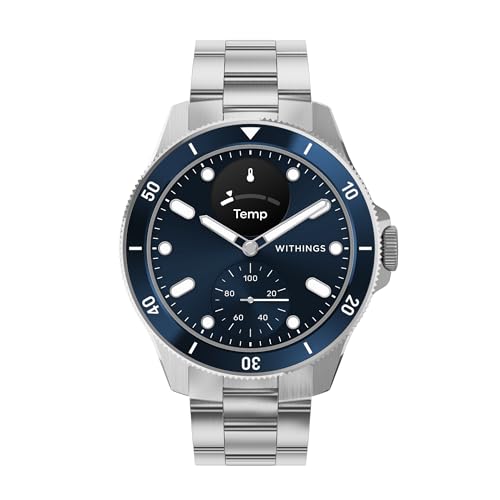 Withings Scanwatch Hybrid Smartwatch, Nova Blue