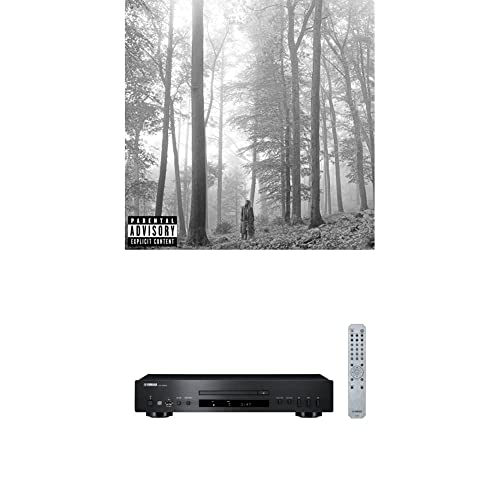 Yamaha CD-S303 CD Player (Black) and Taylor - folklore [Bundle]