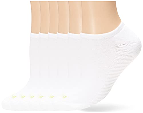 HUE Women's Massaging Liner Socks, 6 Pair Pack