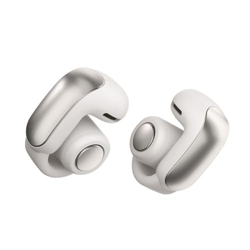 Bose Ultra Open Earbuds, White Smoke (Renewed)