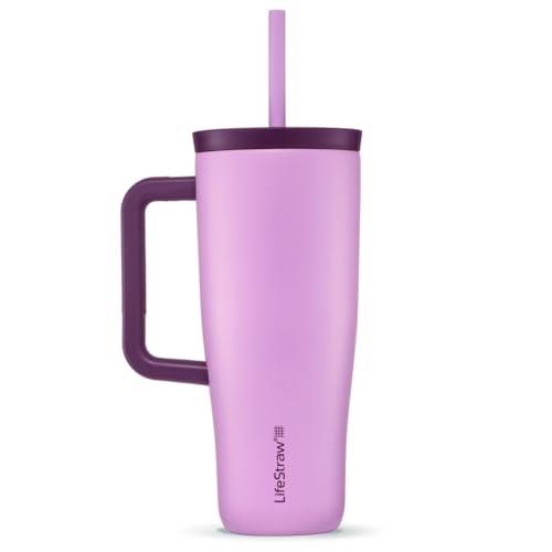 Lifestraw Go Stainless Steel Tumbler, Acai, 700 ml Capacity