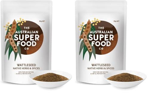 The Australian Superfood Co Wattleseed Powder, 30g (Pack of 2)