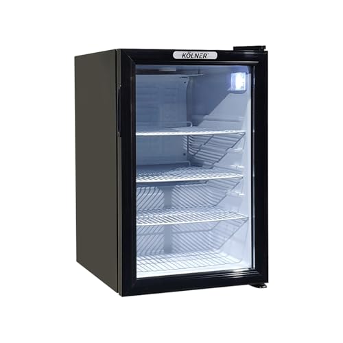 Kolner 70L Mini Bar Fridge Glass Door Beverage Cooler Wine Drinks Refrigerator