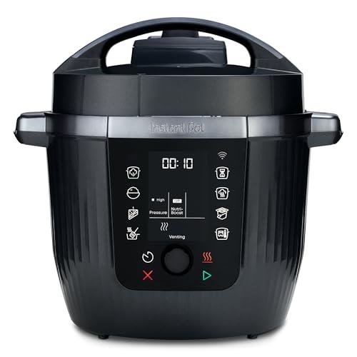 Instant Pot Pro 10-in-1 Multi-Cooker 5.7L - Black, Pressure Cooker, Slow Cooker, Rice Cooker, Sauté Pan, Yoghurt Maker, Food Warmer, Steamer Pot, Sous Vide, Bake, NutriBoost™, Dishwasher Safe
