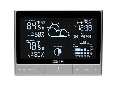 Advanced Weather Station with LED Touch Keys