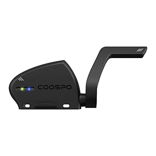 CooSpo Cadence and Speed Sensor，Bluetooth ANT+ Wireless RPM Sensor Cycling Cadence Speed Sensor, 2 in 1 Bike Speed Cadence Sensor Compatible with GPS Bike Computer/Runtastic Pro/Zwift/UA Run/Openrider/Wahoo
